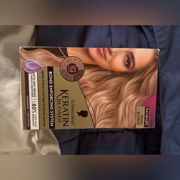Schwarzkopf Keratin Blonde Hair Color - Pearl Blonde- NEW! - Picture 2 of 9